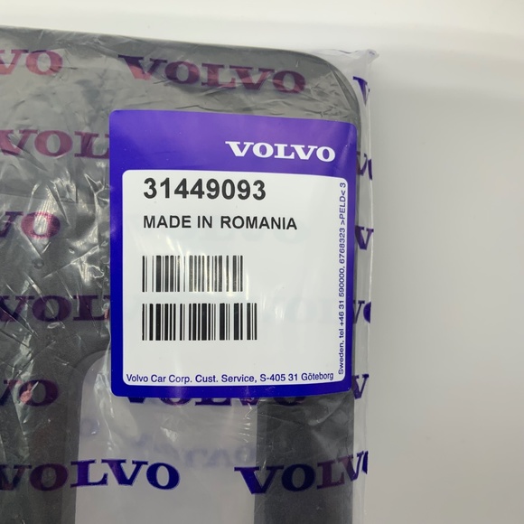 Volvo Front License Plate Mounting Bracket OEM Part No. 31449093 NEW! - Picture 4 of 8